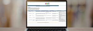 Excel intermediate practice workbook on a laptop screen